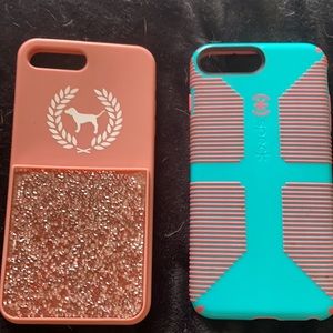 Pink or speck cases